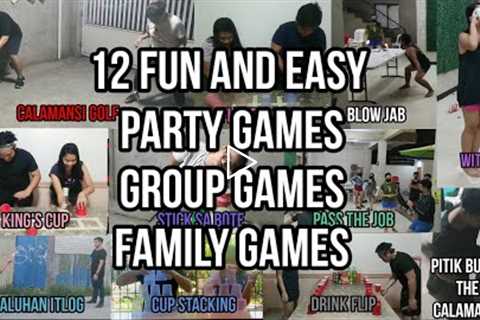 12 Fun and Easy Party Games | NoNo TV | Christmas Party Games | Family Games | Group Games |