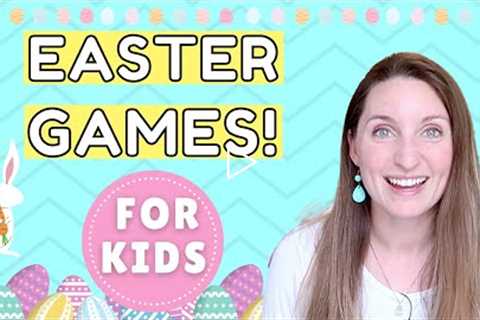 6 SUPER FUN EASTER GAMES FOR KIDS! + Easter Class Party Ideas!
