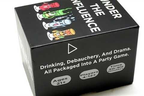 REVIEW: Under The Influence - The Wildest Adult Drinking Party Game Ever