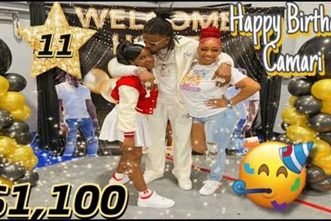 Surprising Camari With $1,100 At Her Birthday Party