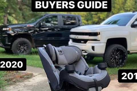 Silverado car seat install and review - 2018 & 2020 Crew Cabs