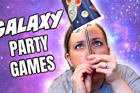 6 Space Themed Party Games (GALAXY Games for Kid Parties)