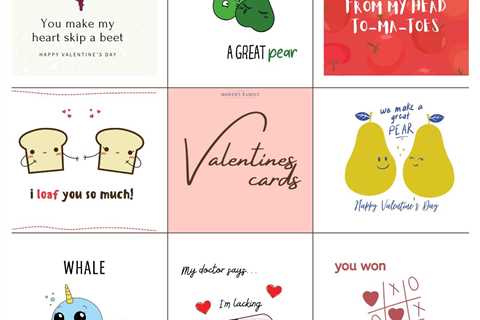 50+ Cute & Free Printable Valentines Day Cards