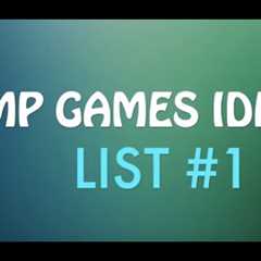 CAMP GAMES IDEAS #1 - Youth or Family Camp Relay Games